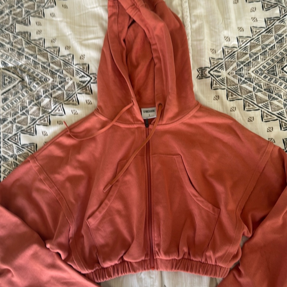 Gymshark X Kathryn & Kendra cropped hoodie